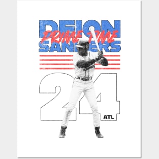 Deion Braves 01 Posters and Art